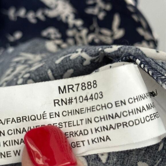 River Women's V-Neckline Collared Long Sleeves Maxi Dress Size Large - Picture 3 of 5